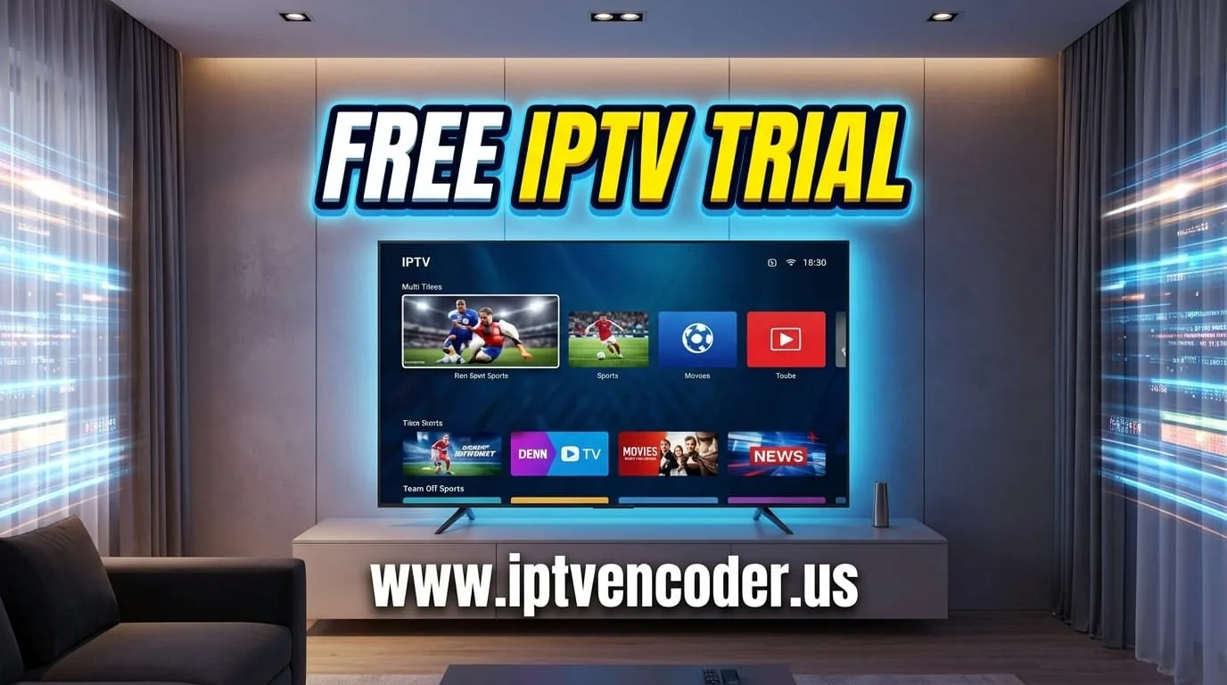 Free IPTV trial - Star IPTV USA live channels on a smart TV